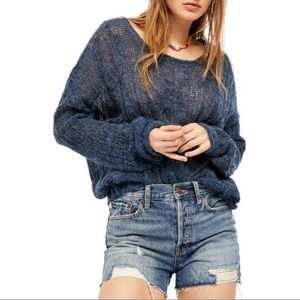 NWT Free People Angel Sweater Size Small Cosmos Combo